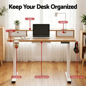 Artiss Electric Standing Desk | Height Adjustable Home Offic – Sumo Deals Artiss Electric Standing Desk Height Adjustable Sit Stand Desk Home Office Product Image