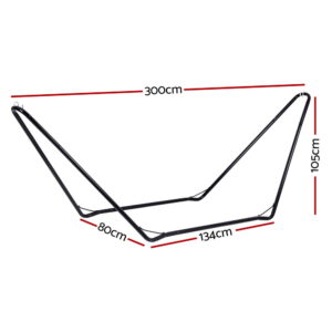 Gardeon Hammock Stand | Steel Frame Outdoor Garden – Sumo Deals Gardeon Hammock Bed Stand Steel Frame Outdoor Garden Product Image