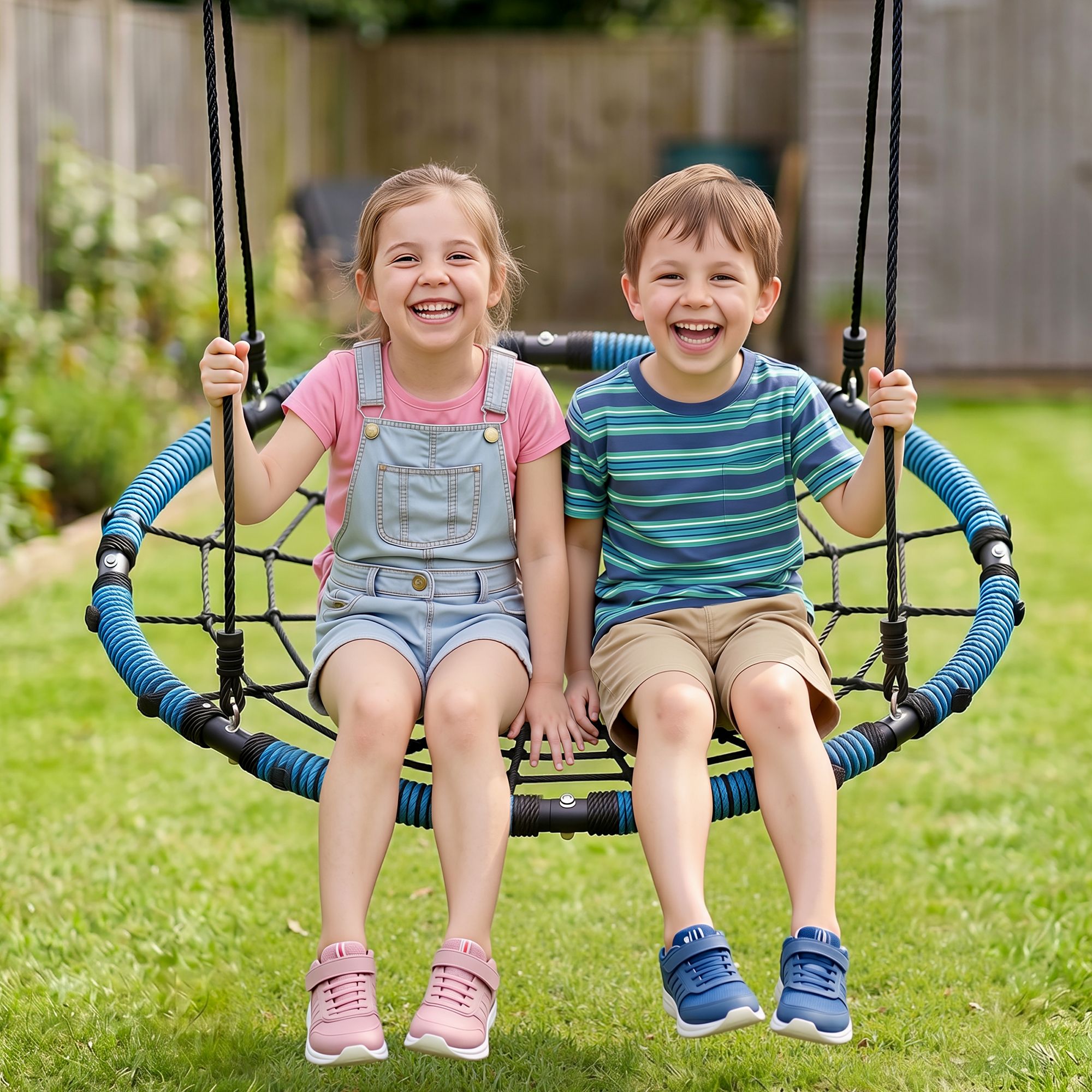 Gardeon Tree Swing Net Hammock 98.5Cm – Sumo Deals Gardeon Tree Swing Net Hammock 98.5Cm For Backyard Porch Outside Playground Product Image