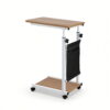 Artiss Laptop Desk Height Adjustable Mobile Workstation Computer Desks 48CM Oak product image