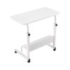Artiss Laptop Desk Portable Sit Stand Desks Height Adjustable Workstation 80CM White product image