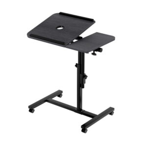 Artiss Laptop Desk Table Fan Cooling Black 60CM product image