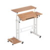 Artiss Laptop Desk Table Adjustable Light Wood 80Cm Product Image