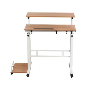Artiss Laptop Desk Table Adjustable Light Wood 80Cm Product Image