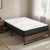 Giselle Double Mattress &Amp; Artiss Metal Bed Frame Set – Sumo Deals Giselle Double Mattress 16Cm And Artiss Metal Bed Frame Set For Guest Rooms Studios Product Image