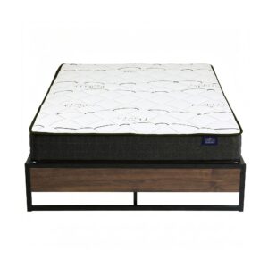 Giselle Double Mattress 16Cm And Artiss Metal Bed Frame Set For Guest Rooms Studios Product Image