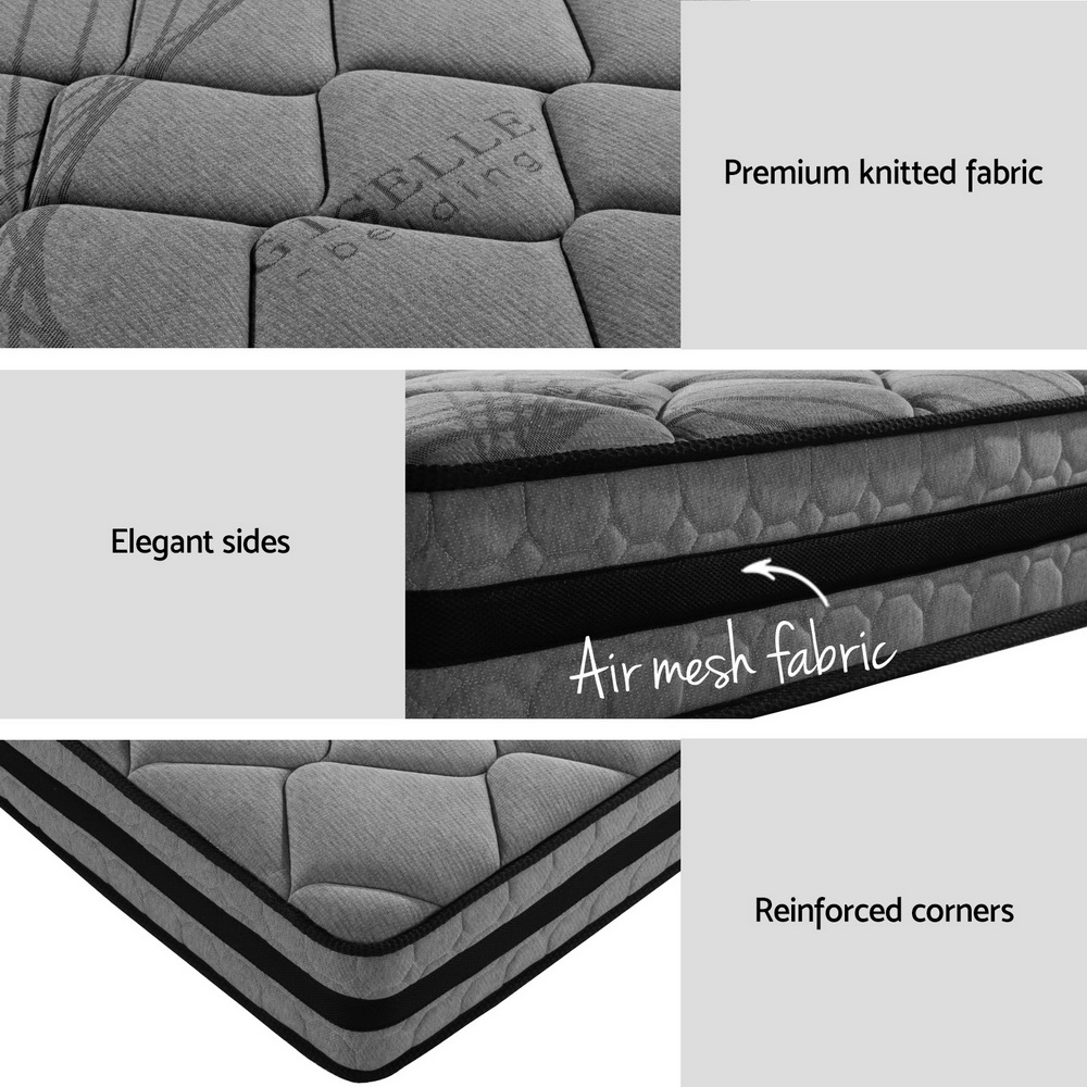 Artiss Metal Bed Frame King Single With Mattress – Sumo Deals Artiss Metal Bed Frame King Single Size Beds Platform With Mattress Product Image