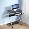 Artiss Computer Desk With Keyboard Tray - Black 60Cm – Sumo Deals Artiss Computer Desk Keyboard Tray Shelf Black 60Cm Product Image