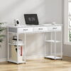 Artiss Computer Desk Drawer Shelves Study Table 120CM White product image