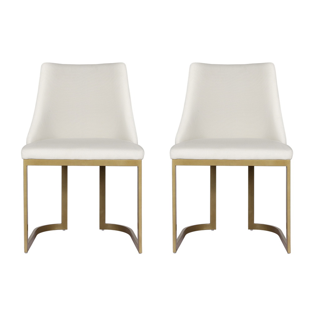 Artiss Dining Chairs Set Of 2 | Linen Fabric Beige – Sumo Deals Artiss Dining Chairs Set Of 2 Linen Fabric Frame Beige Product Image