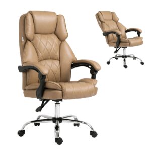 Artiss Executive Office Chair Leather Recliner Espresso product image