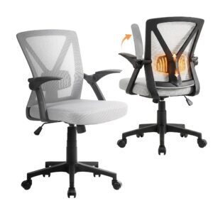Artiss Mesh Office Chair Mid Back Grey product image