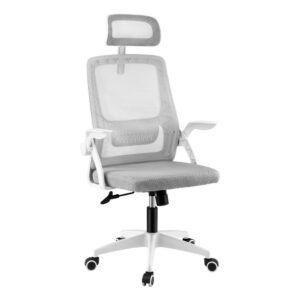 Artiss Ergonomic Office Chair Computer Desk Chairs Headrest Adjustable Grey product image