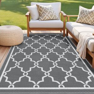 Gardeon Outdoor Rugs 152x244cm Large Carpet Reversible Area Mat PP Dual-Sided Patio Rug Maroc product image