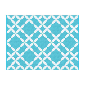 Gardeon Outdoor Rug 274X366Cm | Reversible Patio Mat – Sumo Deals Gardeon Outdoor Rugs 274X366Cm Large Carpet Reversible Area Mat Pp Dual-Sided Patio Rug Light Blue Product Image