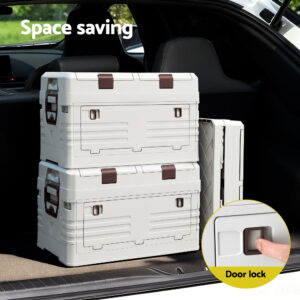 Gardeon 40L Outdoor Storage Box Foldable Camping Collapsible Bins Organizer Product Image