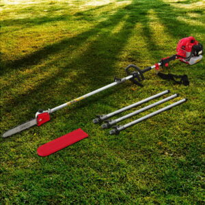 Giantz 62CC Pole Chainsaw 12in Chain Saw Petrol 5.6m Long Reach Red product image