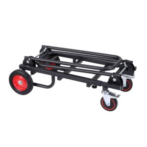 Giantz Foldable Hand Trolley | 180Kg Capacity – Sumo Deals Giantz Foldable Hand Trolley Collapsible Transport Cart 180Kg Load Black Product Image