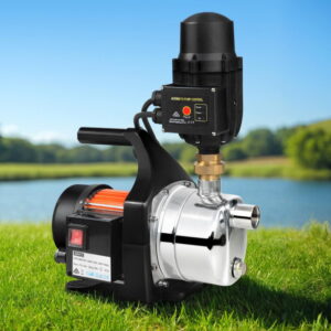 Giantz Garden Water Pump 1500W Max. High Pressure Tank Rain Farm Irrigation Black product image