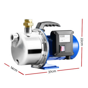 Giantz Garden Water Jet Pump High Pressure 1100W Tank Rain Farm Irrigation House Product Image