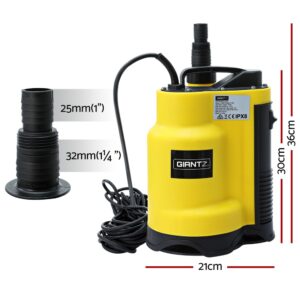 Giantz Garden Water Submersible Pump 400W Dirty Bore Sewerage Tank Well Steel Product Image
