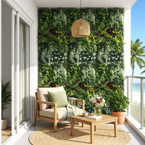 Gardeon Artificial Plant Wall Panels 50X100CM Boxwood Panel Hedge Grass Backdrop Backyard Green Deco product image