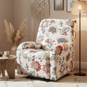 Artiss Stretch Kids Recliner Cover 4-Pieces Recliner Chair Slipcovers Printed Polyester product image