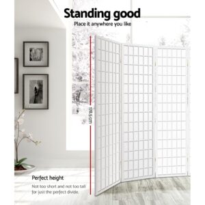 Artiss 8 Panel Room Divider Screen 348X179Cm White Product Image