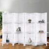 Artiss 8 Panel Room Divider Screen 326x170cm Shelf White product image