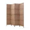Artiss 4 Panel Room Divider Screen 163X170Cm Woven Natural – Sumo Deals Artiss 4 Panel Room Divider Screen 163X170Cm Woven Natural Product Image