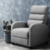 Artiss Recliner Armchair Grey Fabric Bolivia product image