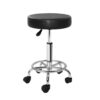 Artiss Salon Stool Round Swivel Chair Black product image
