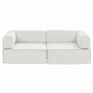 Artiss Convertible Folding Sofa Bed Beige – Sumo Deals Artiss Convertible Folding Sofa Bed Beign Product Image
