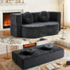Artiss 2 in 1 Convertible Compressed Sofa Bed, Folding Boneless Sofabed for Living Room ,Comfort Cur product image