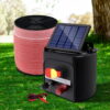 Giantz Fence Energiser 3KM Solar Powered Electric 1200M Poly Tape product image