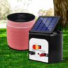 Giantz Fence Energiser 8KM Solar Powered Electric 1200M Poly Tape product image