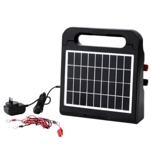 Giantz 10km Electric Fence Energiser Solar Energizer Charger Farm Animal 0.3J product image