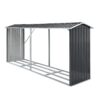 Giantz Firewood Storage Shed 334.5CM x 92CM Outdoor Log Rack Galvanised Steel Wood Holder product image
