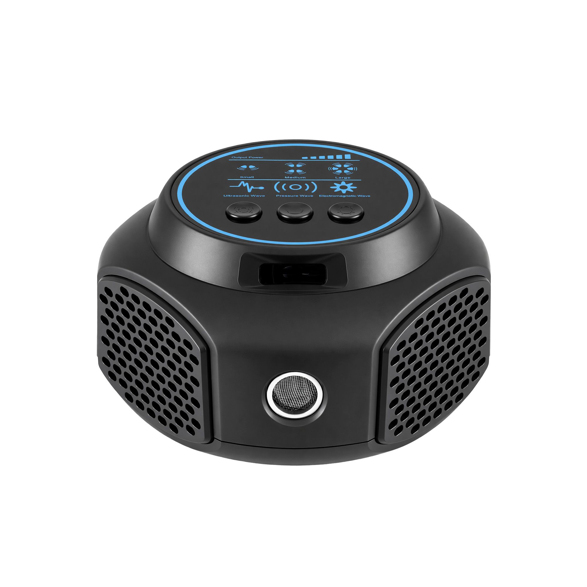 Gardeon Ultrasonic Rat Repeller 360° 4 Modes Black – Sumo Deals Gardeon Ultrasonic Rat Repeller 360 Degree 4 Modes Pest Repeller Black Product Image