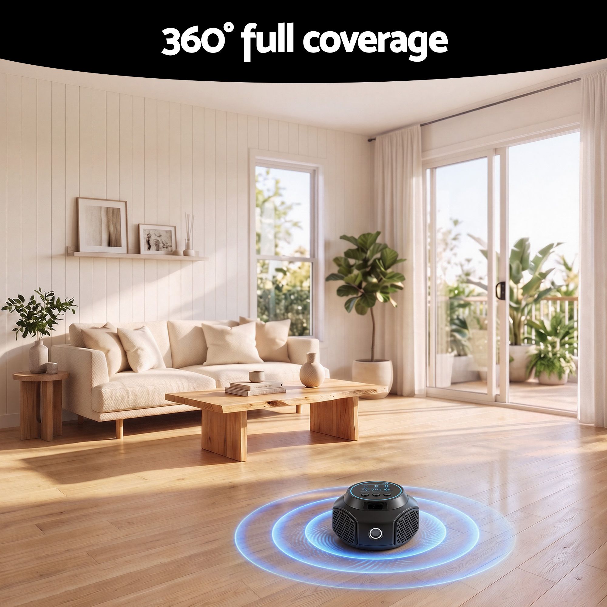 Gardeon Ultrasonic Rat Repeller 360° 4 Modes Black – Sumo Deals Gardeon Ultrasonic Rat Repeller 360 Degree 4 Modes Pest Repeller Black Product Image