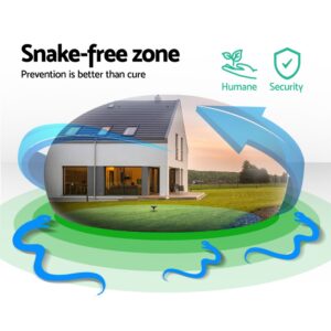 Gardeon 4Pc Solar Snake Repellers Ultrasonic Outdoor – Sumo Deals Gardeon Snake Repeller 4X Ultrasonic Solar Powered Product Image