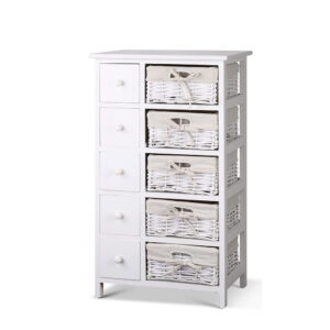 Artiss 5 Chest Of Drawers With 5 Baskets - May Product Image