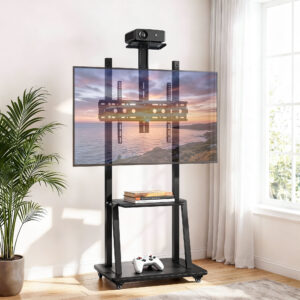 Artiss TV Stand 32-70" Universal Mobile Adjustable Height TV Stand with Wheels product image