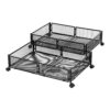 Artiss 2X Under Bed Storage Containers Metal Boxes Quilt Organiser with Wheels product image