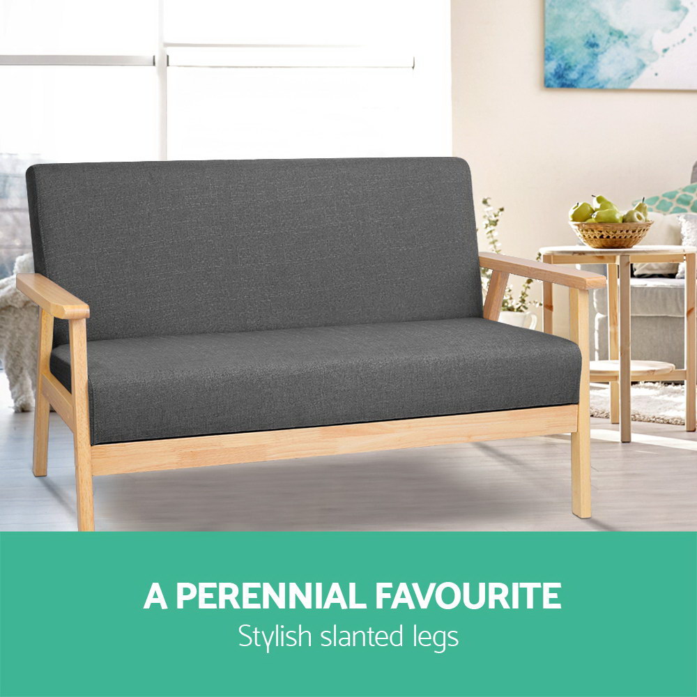 Artiss Skane 2-Seater Sofa Armchair – Sumo Deals Artiss 2-Seater Sofa Armchair Skane Product Image