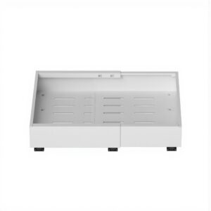 Artiss 2 Pack Pull Out Drawers For Cabinets Expandable Cabinet Organizer White Product Image