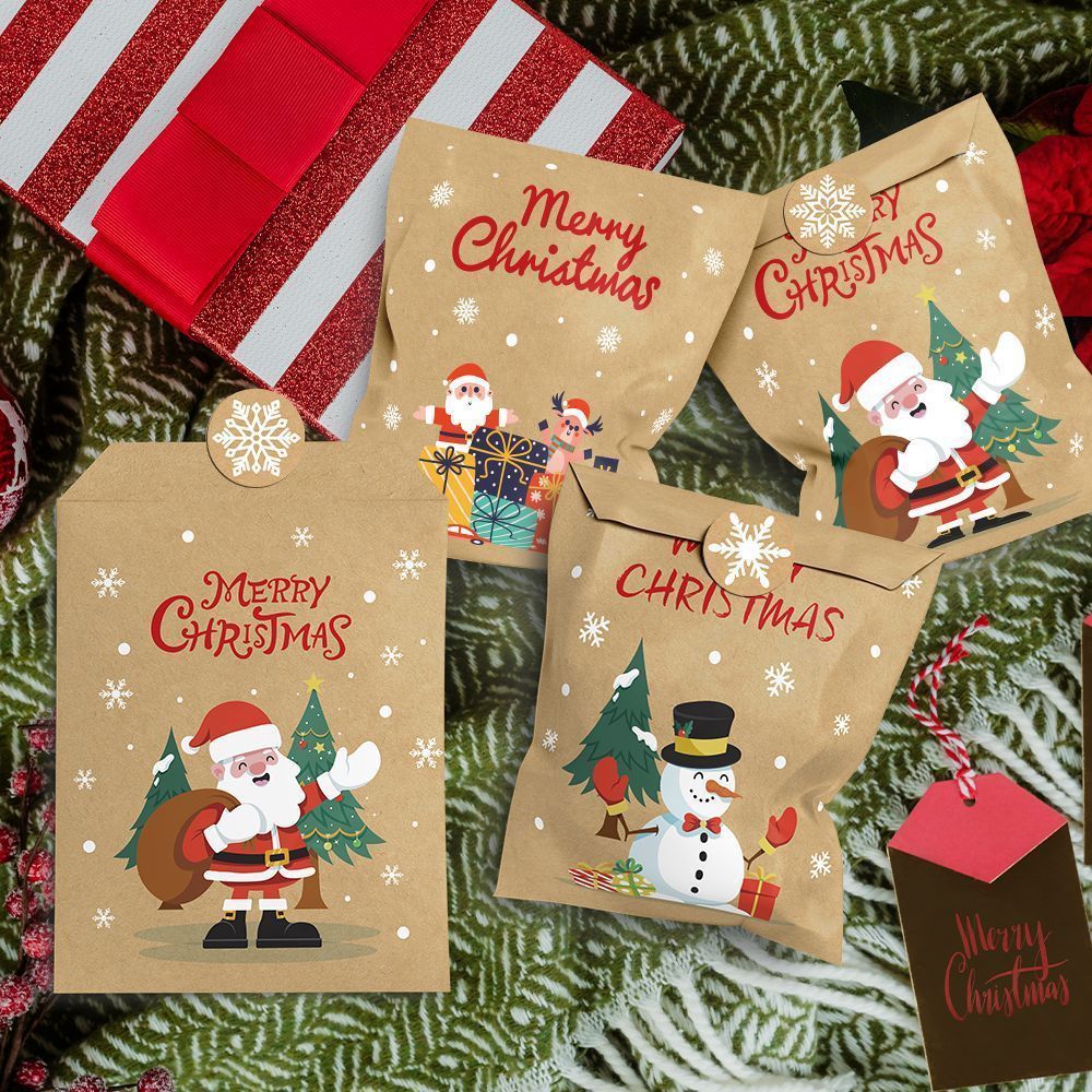 Christmas Mini Paper Gift Bags S716 24 Pack – Sumo Deals Christmas Mini Paper Gift Bags S716 24 Pack - Image 2