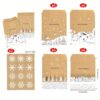 Christmas Mini Paper Gift Bags S894 24 Pack