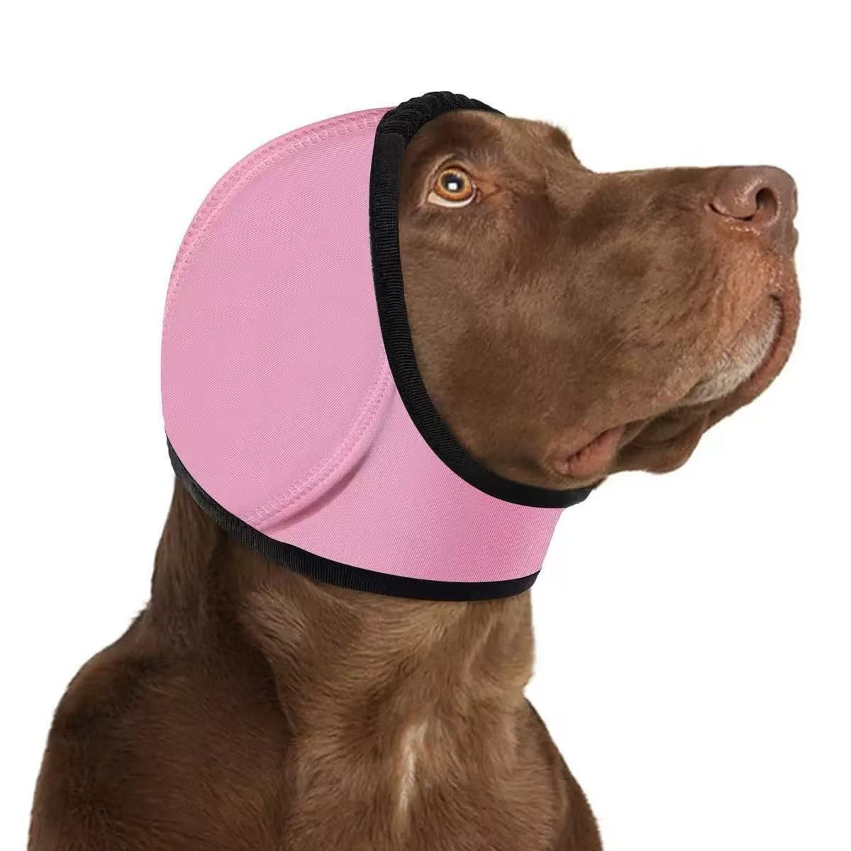 Dog Ear Cover Noise Protection Hood - Pink L – Sumo Deals Dog Ear Cover Noise Protection Hood - Pink L