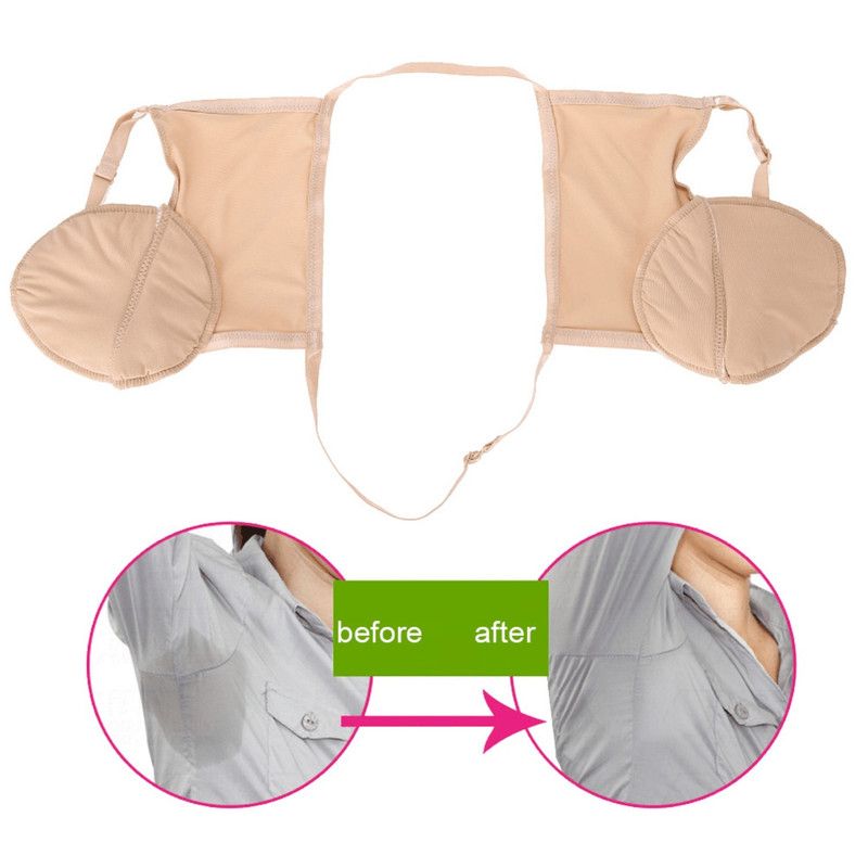 Reusable Underarm Sweat Pads Beige | Invisible Liners – Sumo Deals Reusable Underarm Sweat Pads Beige | Invisible Liners - Image 3